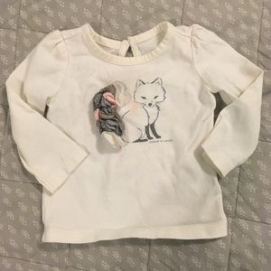 Janie and Jack Fox Tee